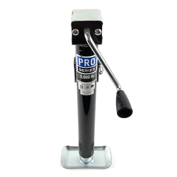 Cequent JACK, LIGHT DUTY VEHICLE, STD ROUND, TUBULAR SWIVEL, WELD-ON, W/ FOOTPLATE, MATING MOUNT AND 1401440303 - main